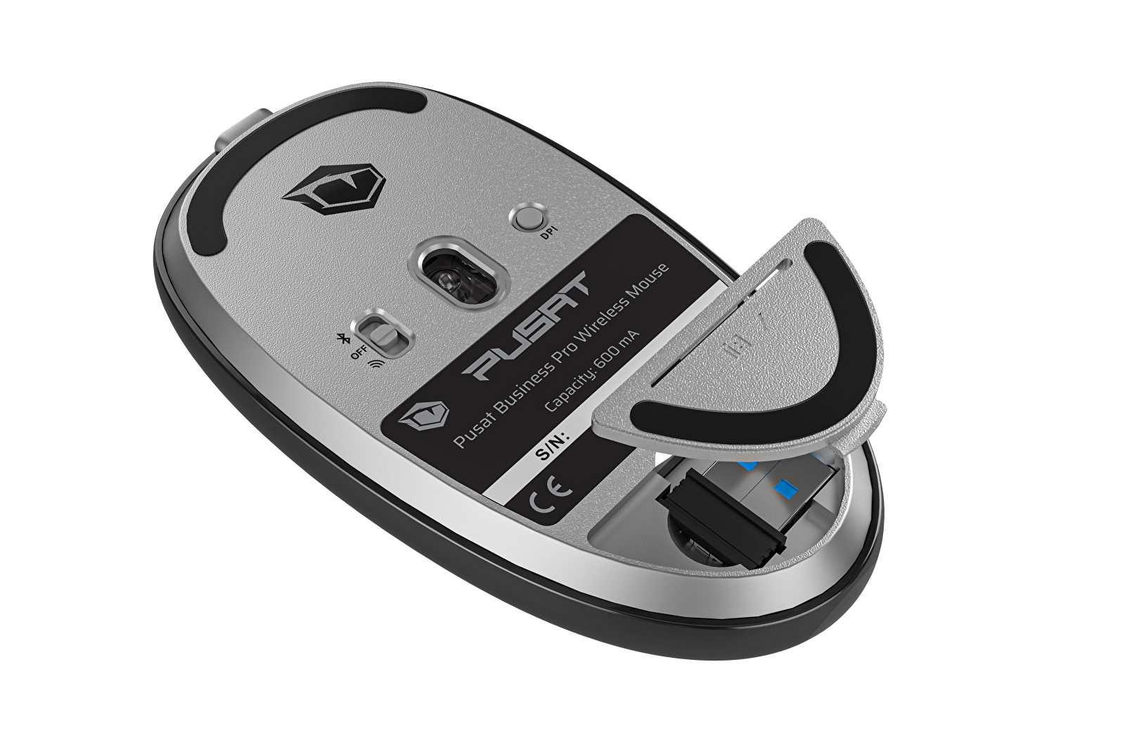 Pusat Business Pro Kablosuz Mouse - Gümüş 23030